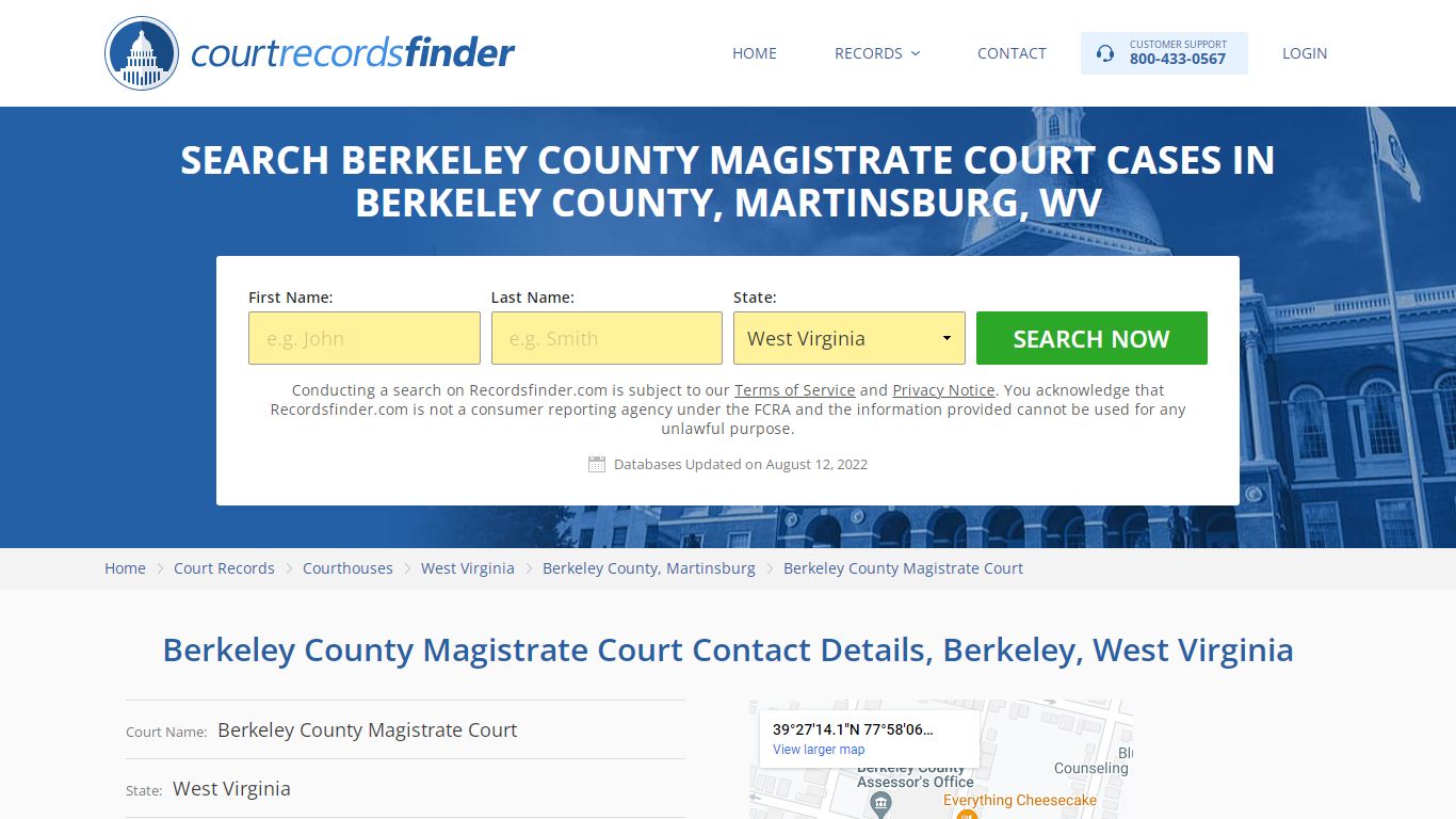 Berkeley County Magistrate Court Case Search - Berkeley ...